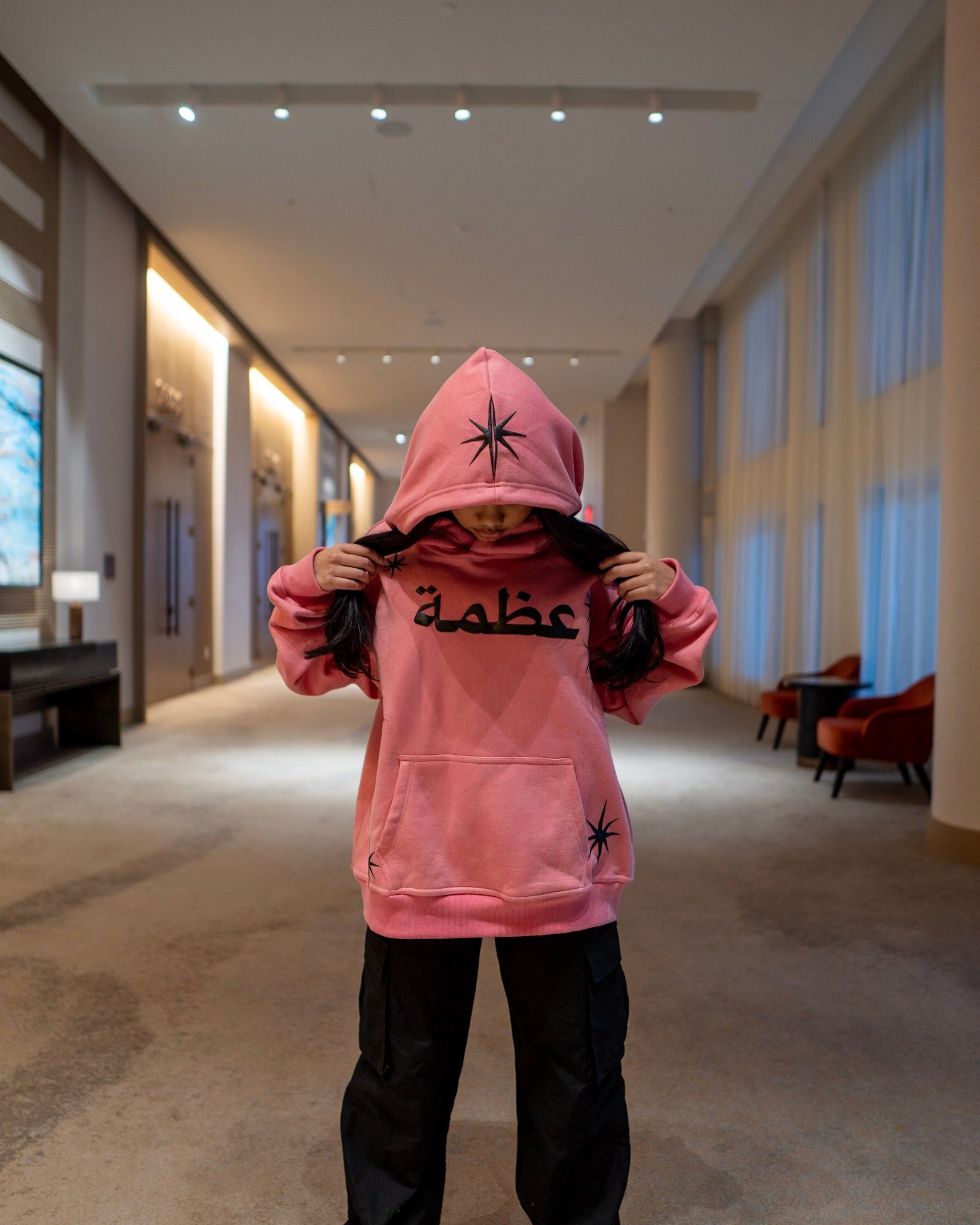 Pink Hoodie